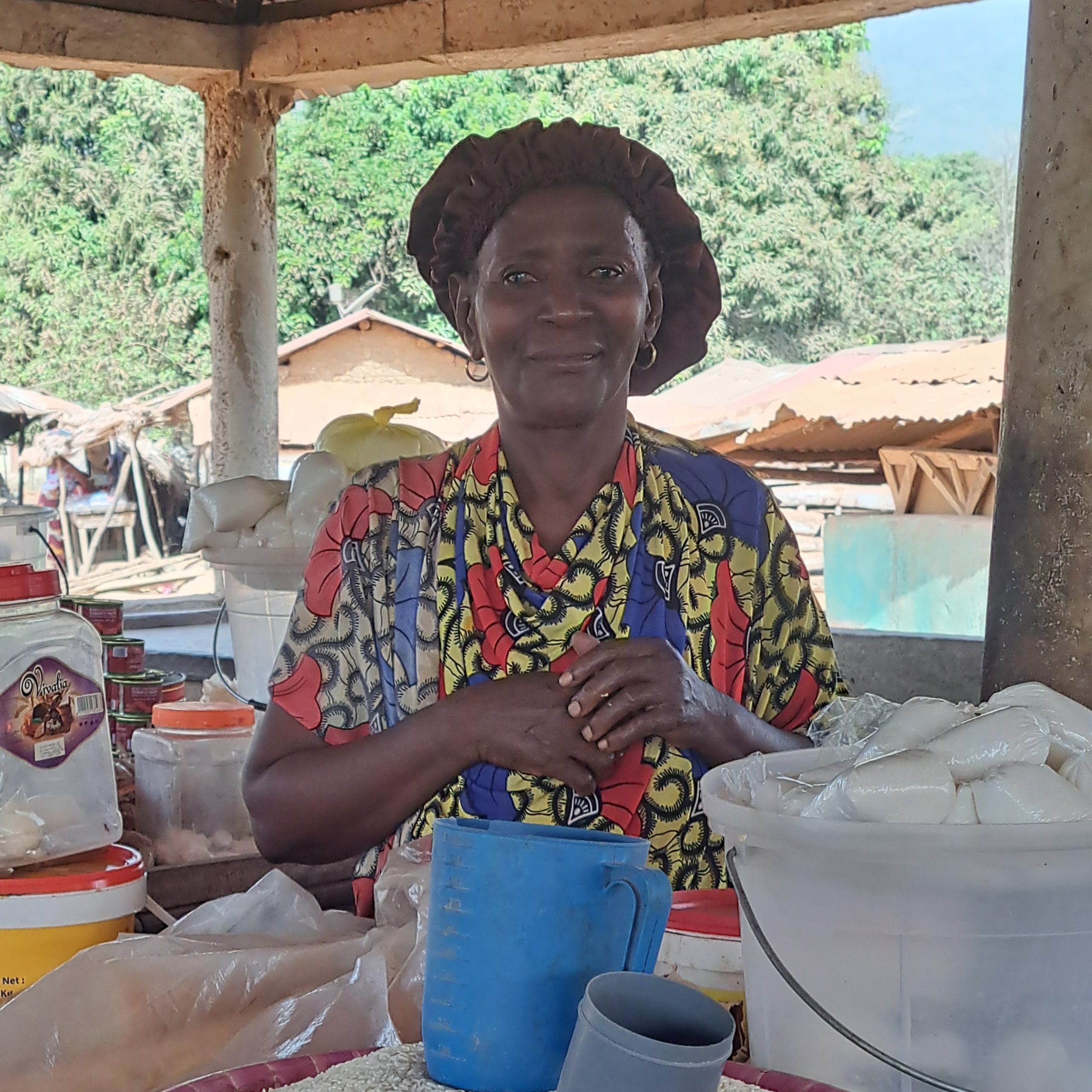 Mamadama Sylla, bénéficiaire du programme Wakili d'Entrepreneurs du Monde en Guinée